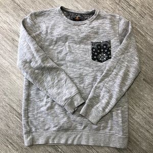 Dravus Crewneck Sweater grey size XL